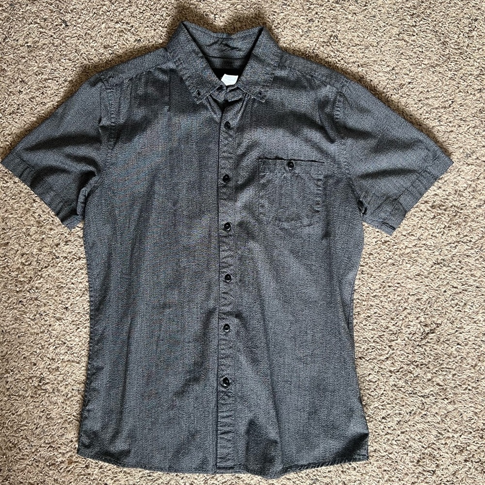 Ampufy Gray Textured Top